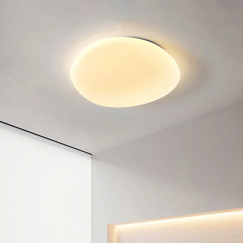 Organic LED Ceiling Light – Natural Stone Shape