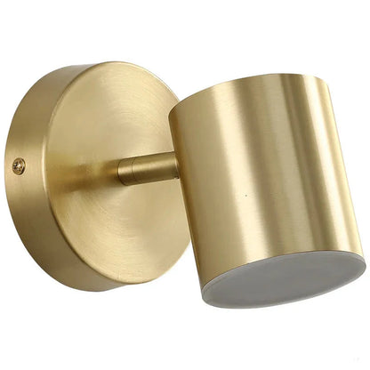 Modern LED Wall Light with Gold Finish