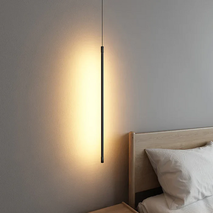 Slim Aluminium Linear Tube LED Ceiling Pendant - Arrielight