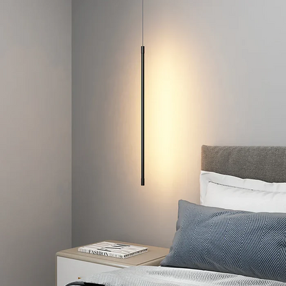 Slim Aluminium Linear Tube LED Ceiling Pendant - Arrielight