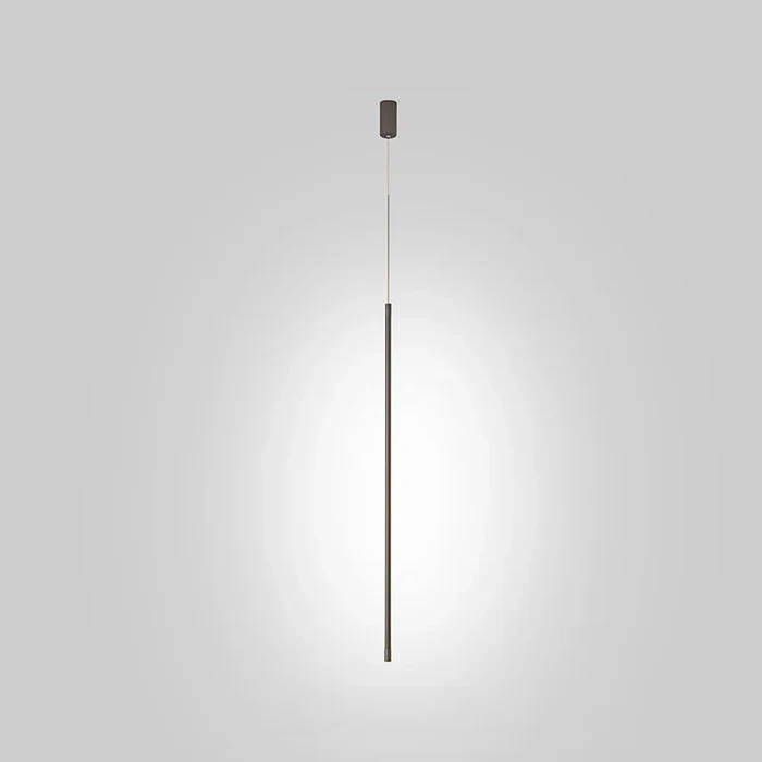 Slim Aluminium Linear Tube LED Ceiling Pendant - Arrielight