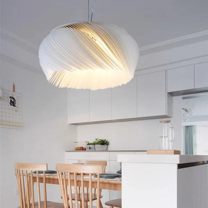 Luxury Acrylic Pendant Light with Sculptural Form