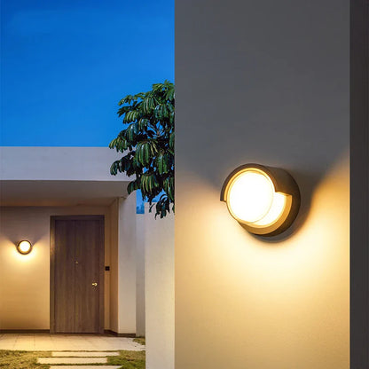 Outdoor Wall Light with Motion Sensor