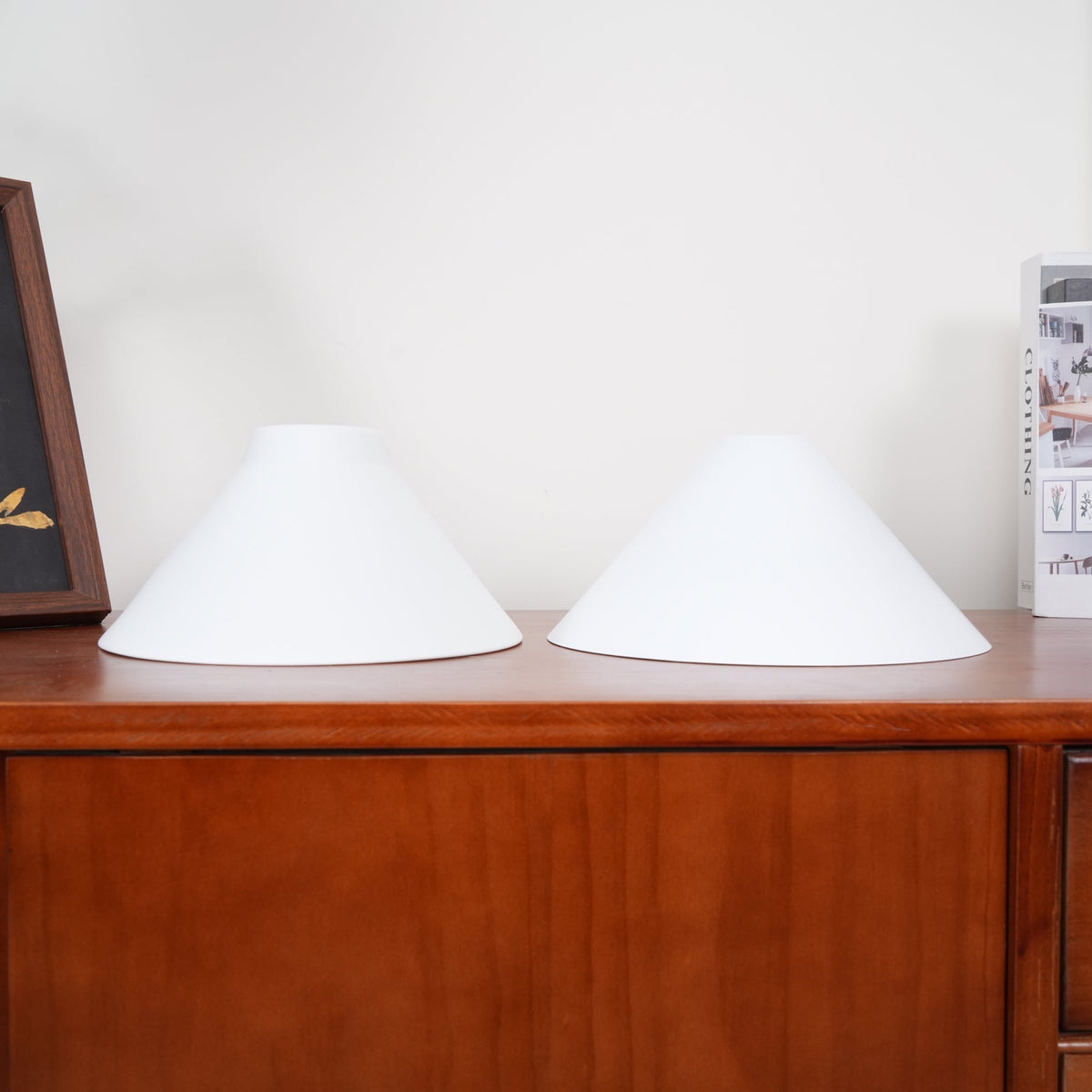 Twin Cone Shade Linear Ceiling Pendant Light - Arrielight