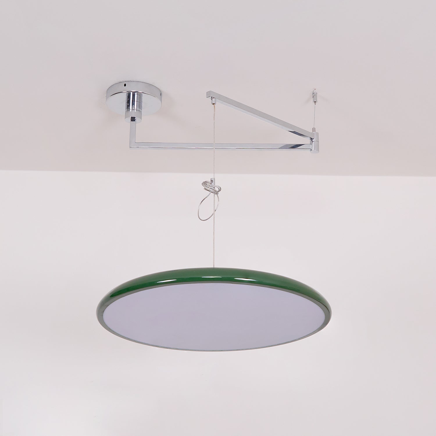 Adjustable Swing Arm Disc Ceiling Pendant Light - Arrielight