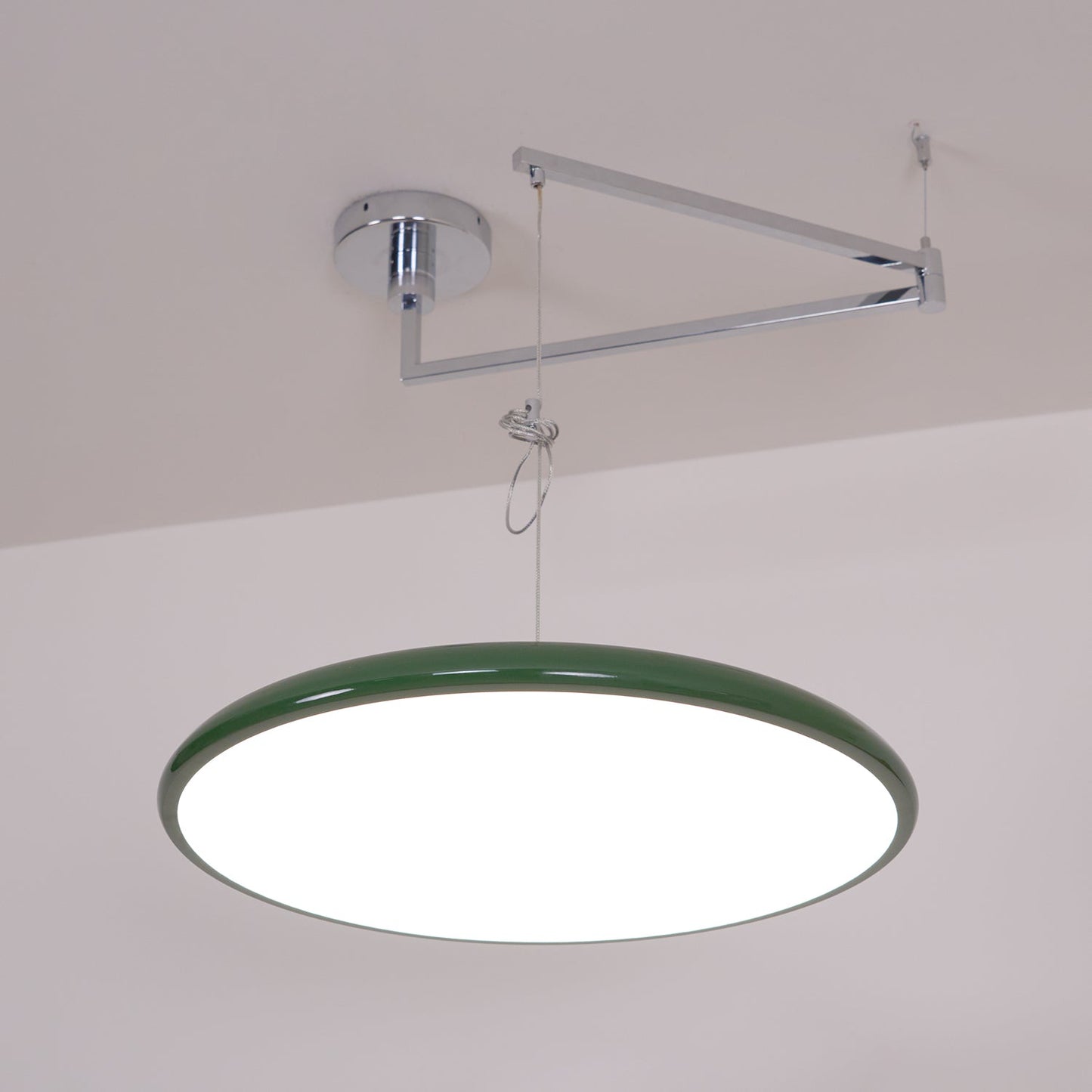 Adjustable Swing Arm Disc Ceiling Pendant Light - Arrielight