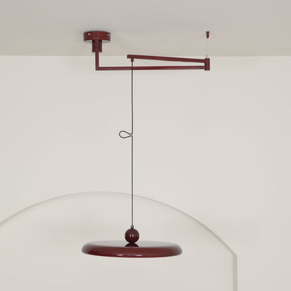 Adjustable Swing Arm Disc Ceiling Pendant Light - Arrielight