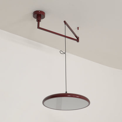 Adjustable Swing Arm Disc Ceiling Pendant Light - Arrielight