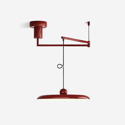Adjustable Swing Arm Disc Ceiling Pendant Light - Arrielight
