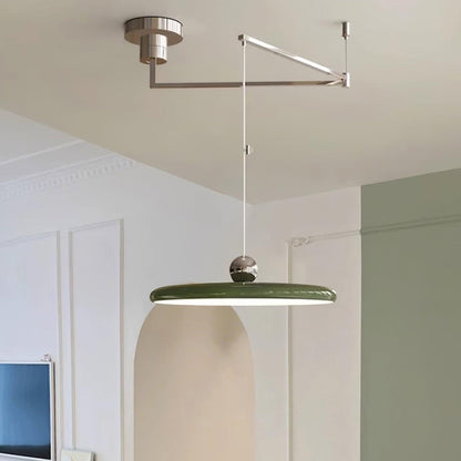 Adjustable Swing Arm Disc Ceiling Pendant Light - Arrielight