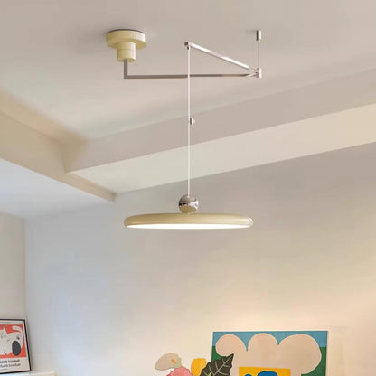 Adjustable Swing Arm Disc Ceiling Pendant Light - Arrielight