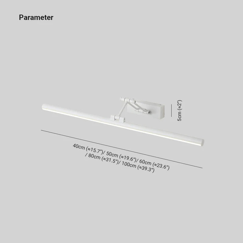Adjustable Linear LED Over-Mirror Wall Light - Arrielight