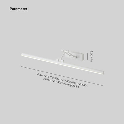 Adjustable Linear LED Over-Mirror Wall Light - Arrielight