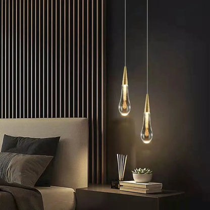 Crystal Teardrop LED Ceiling Pendant - Arrielight