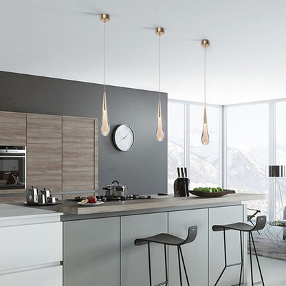 Crystal Teardrop LED Ceiling Pendant - Arrielight