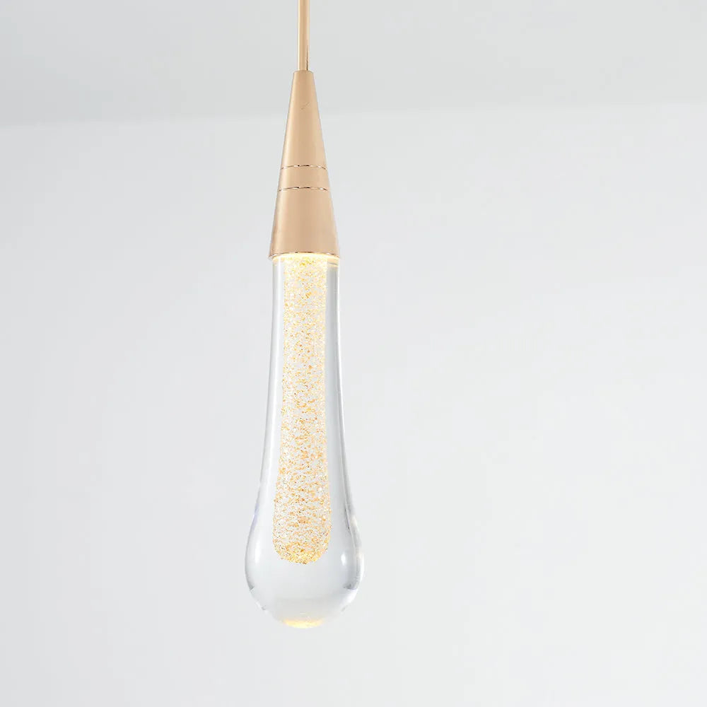 Crystal Teardrop LED Ceiling Pendant - Arrielight