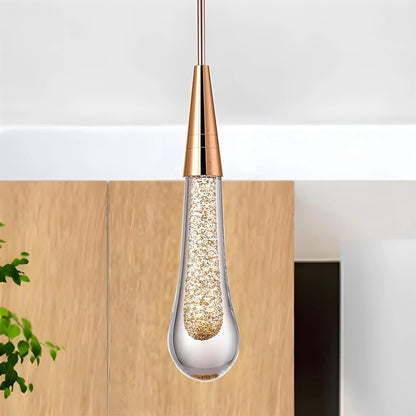 Crystal Teardrop LED Ceiling Pendant - Arrielight