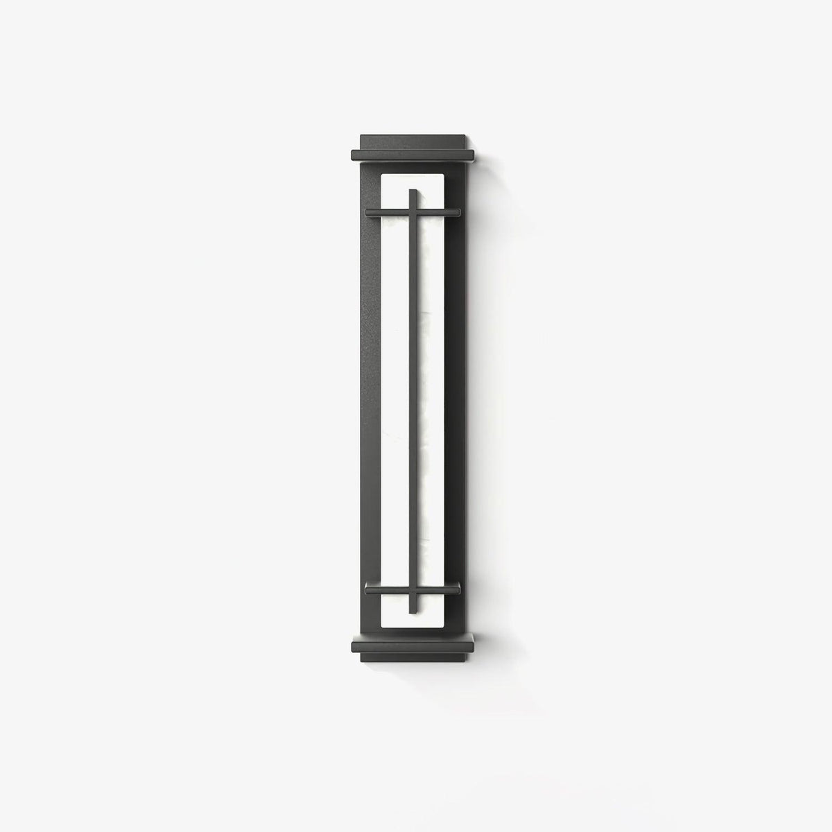 Alabaster-Effect Linear LED Outdoor Wall Light - Arrielight