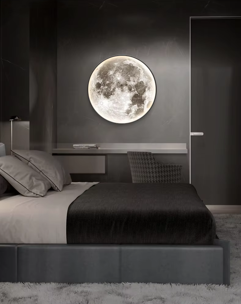 Decorative Moon LED Wall Light