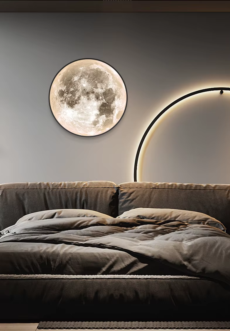 Decorative Moon LED Wall Light