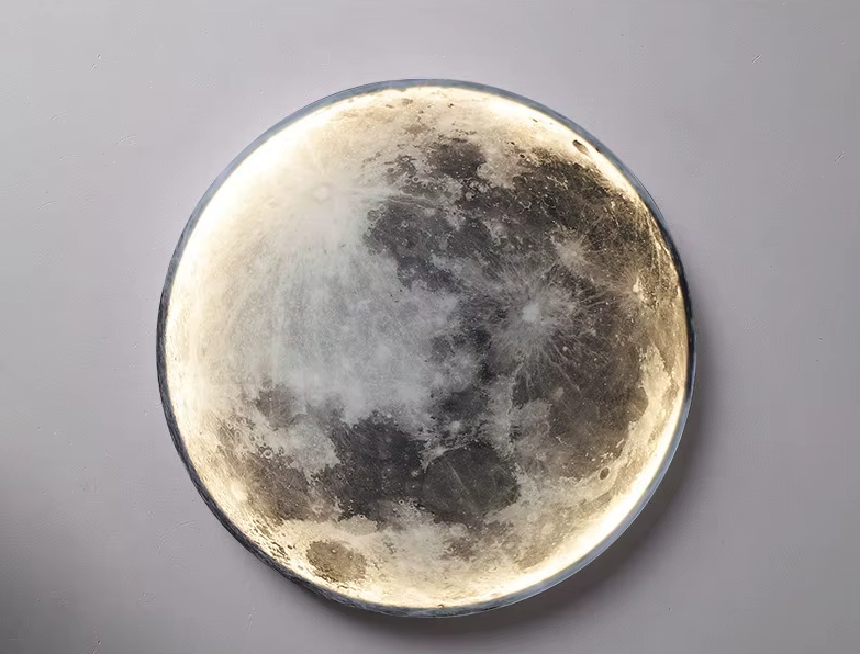 Decorative Moon LED Wall Light