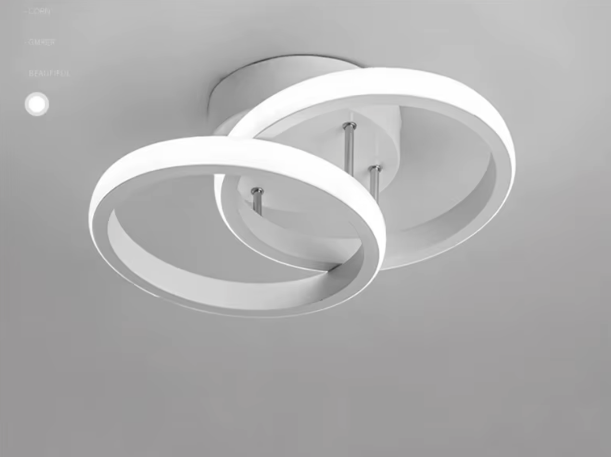 Modern LED Ceiling Light Chandelier – Geometric Fixture in Contemporary Style