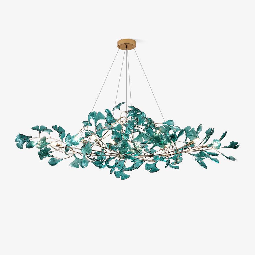 Leaf Branch Acrylic Ceiling Chandelier - Arrielight