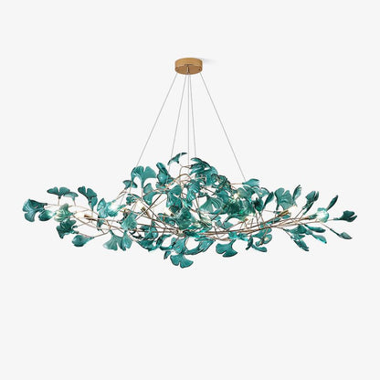 Leaf Branch Acrylic Ceiling Chandelier - Arrielight