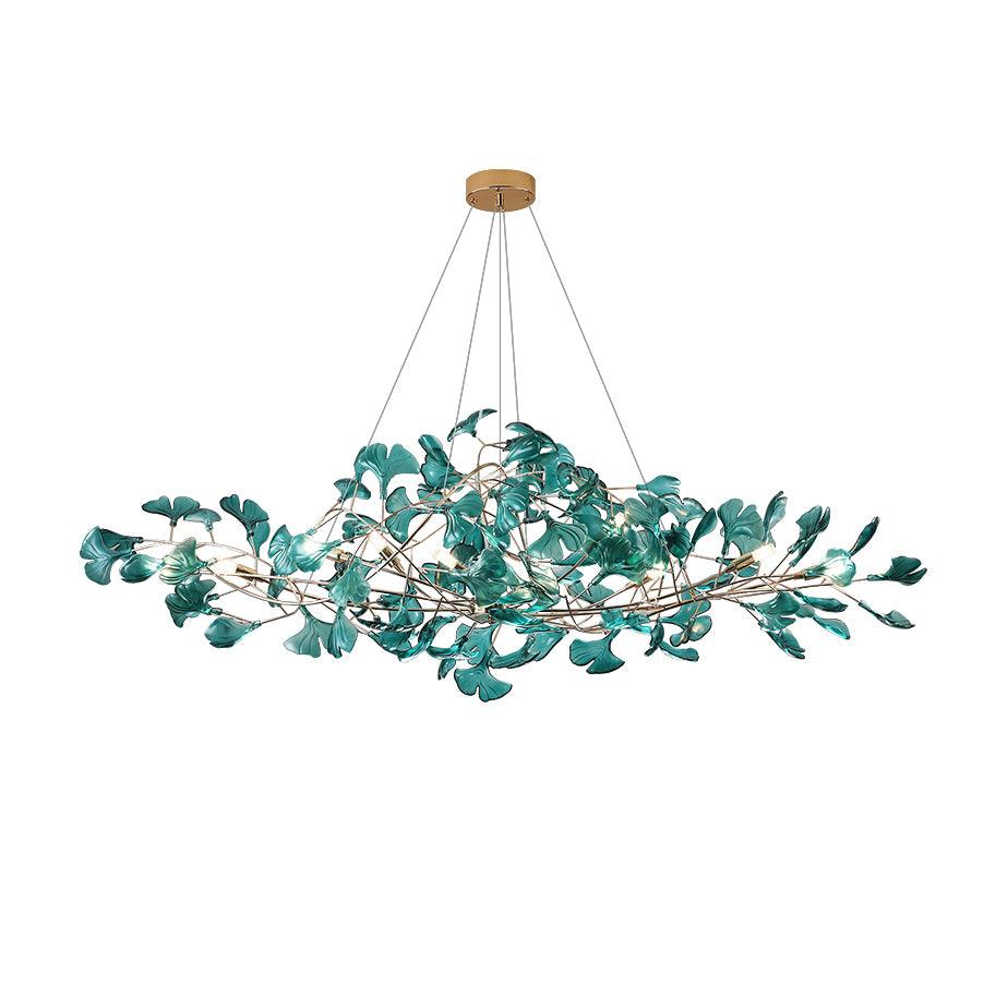 Leaf Branch Acrylic Ceiling Chandelier - Arrielight