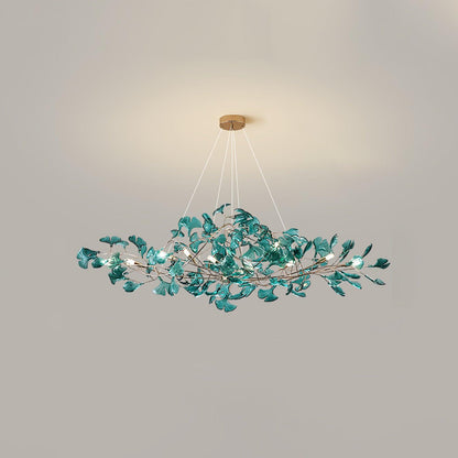 Leaf Branch Acrylic Ceiling Chandelier - Arrielight