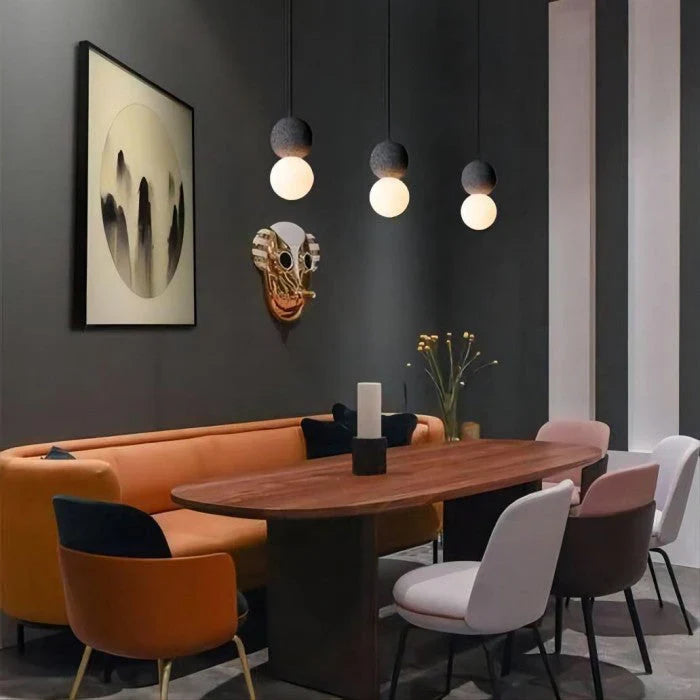 LED Pendant Light “Double Sphere”