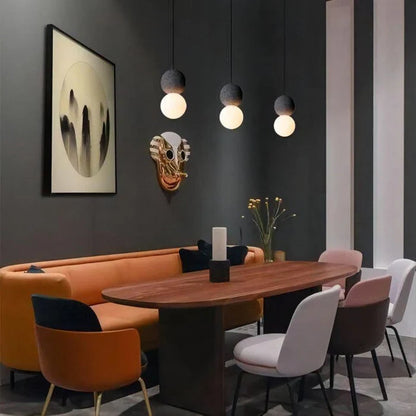 LED Pendant Light “Double Sphere”