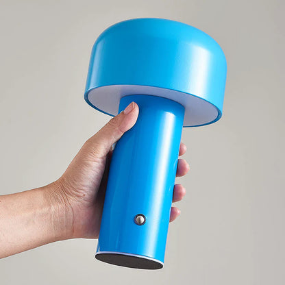 Mushroom LED Table Lamp – Portable, Rechargeable & Touch Control