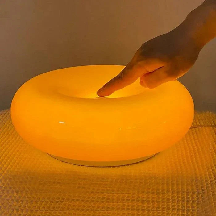 LED Donut Wall Light – Designer Halo Effect Wall Sconce