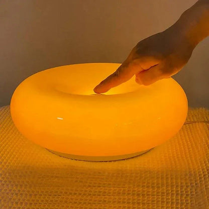 LED Donut Wall Light – Designer Halo Effect Wall Sconce