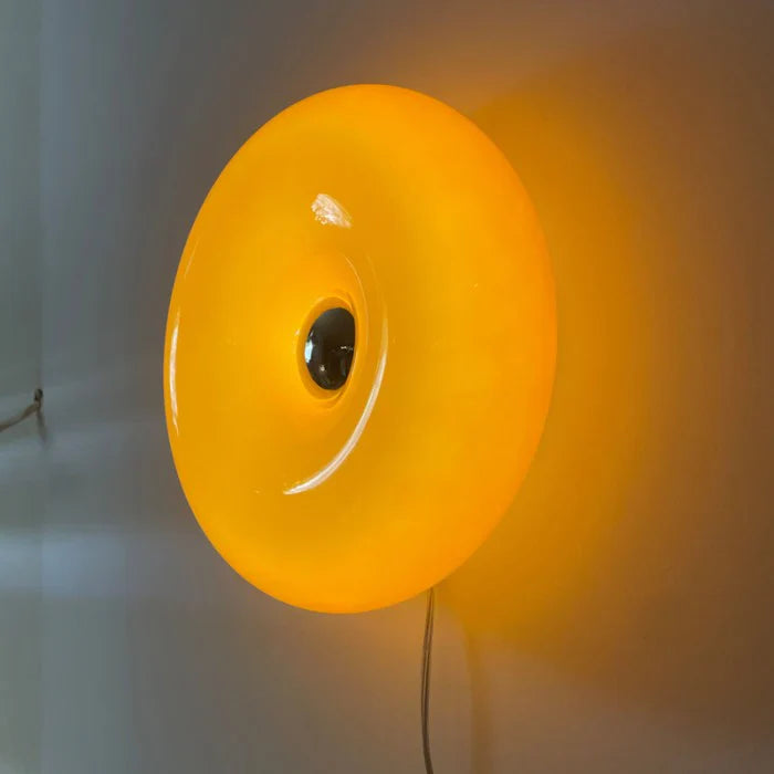 LED Donut Wall Light – Designer Halo Effect Wall Sconce
