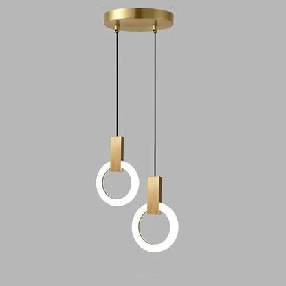 Modern LED Ring Pendant Light