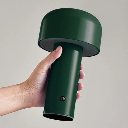 Mushroom LED Table Lamp – Portable, Rechargeable & Touch Control