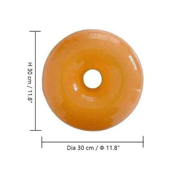 LED Donut Wall Light – Designer Halo Effect Wall Sconce