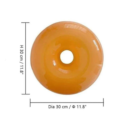 LED Donut Wall Light – Designer Halo Effect Wall Sconce