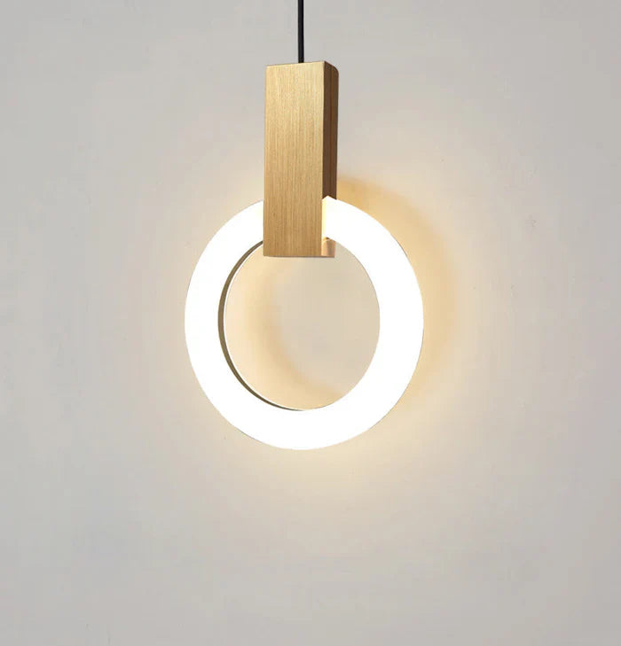 Modern LED Ring Pendant Light