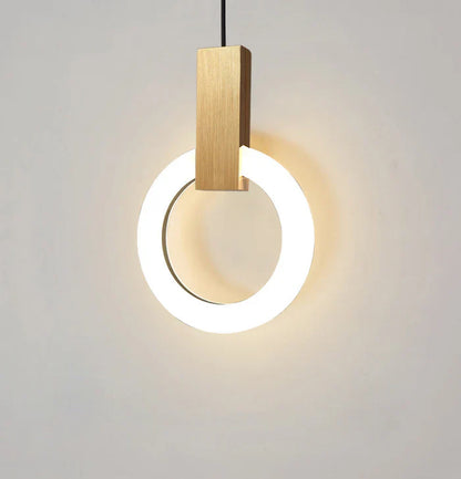 Modern LED Ring Pendant Light