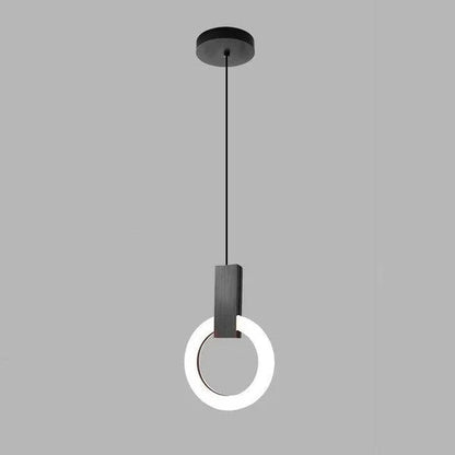 Modern LED Ring Pendant Light