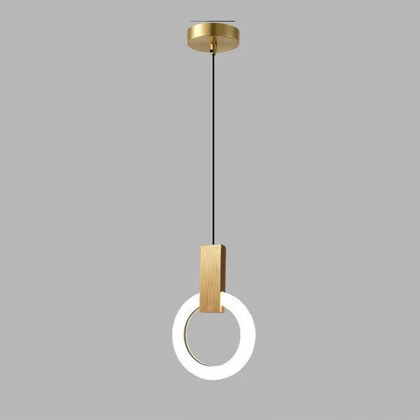 Modern LED Ring Pendant Light