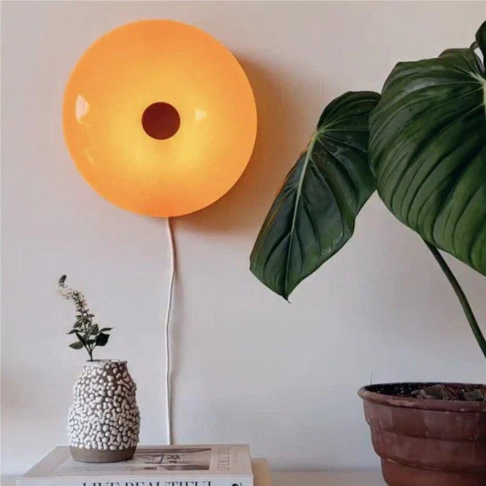 LED Donut Wall Light – Designer Halo Effect Wall Sconce