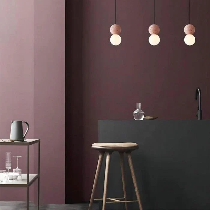 LED Pendant Light “Double Sphere”