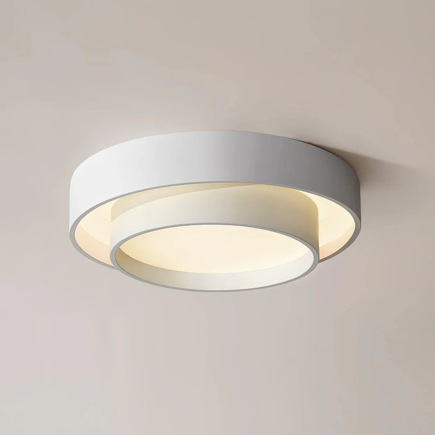 Modern LED Ceiling Light – Elegant Round Flush Mount for Living Room & Bedroom
