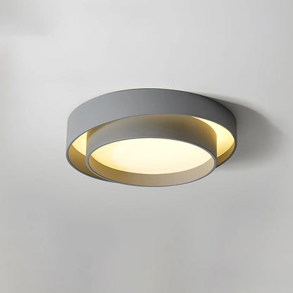 Modern LED Ceiling Light – Elegant Round Flush Mount for Living Room & Bedroom