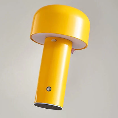 Mushroom LED Table Lamp – Portable, Rechargeable & Touch Control