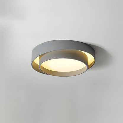 Modern LED Ceiling Light – Elegant Round Flush Mount for Living Room & Bedroom